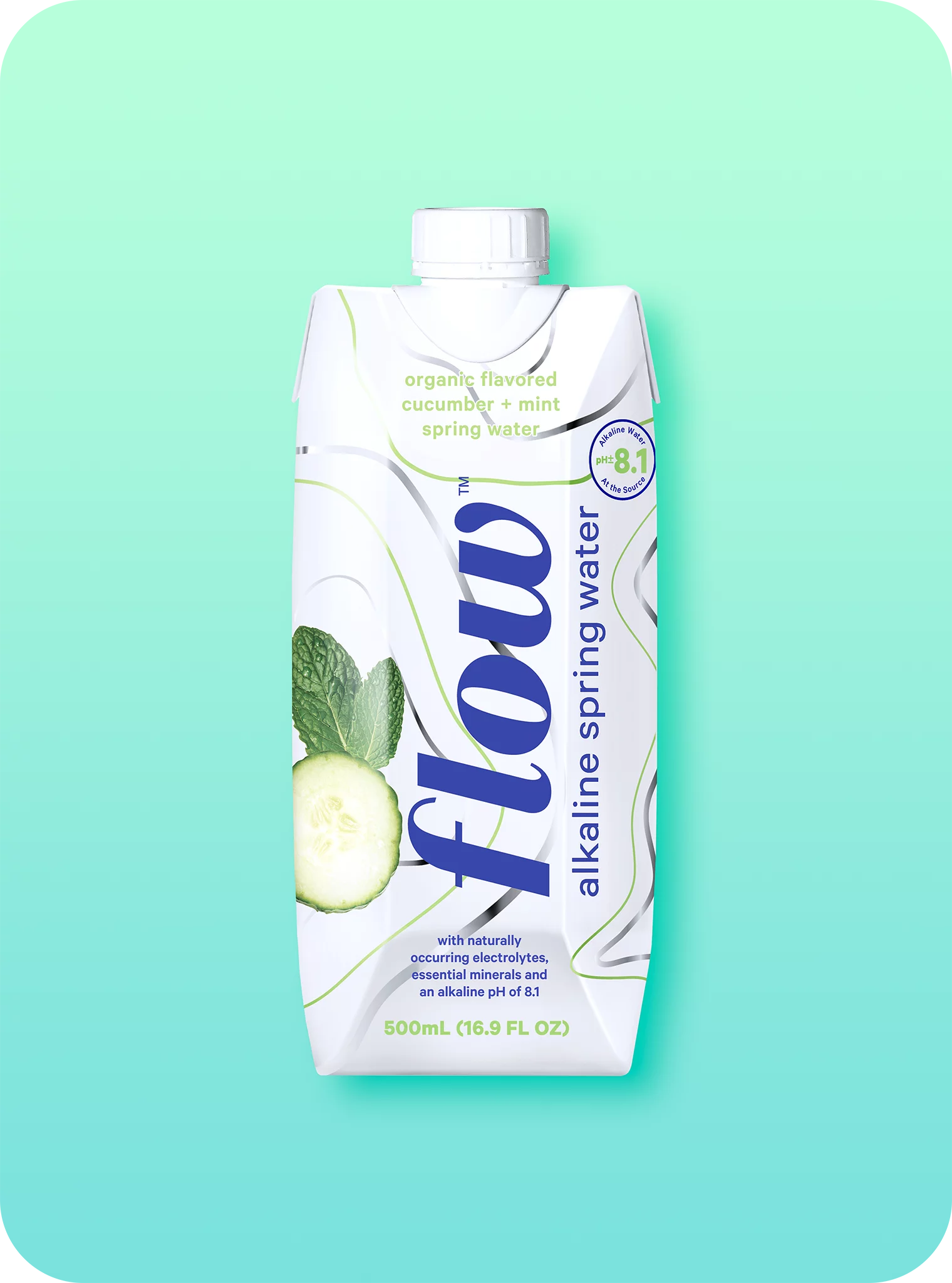 16.9 fl oz 12 Pack Alkaline Spring Water X5212