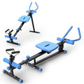 4-in-1 Exercise Equipment Rowing Machine Leg Press Machine Ab Glider Machine Roman Chair Z317012