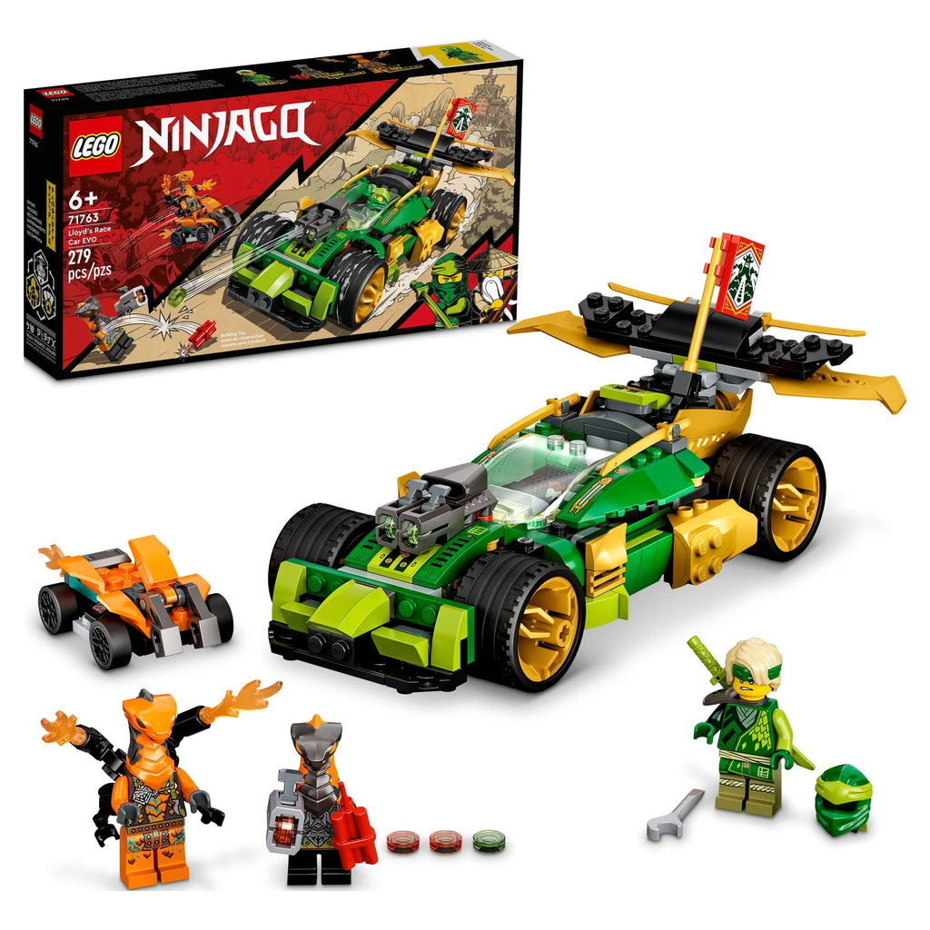 Race Car Toys with Quad Bike and Snake Figures N8174