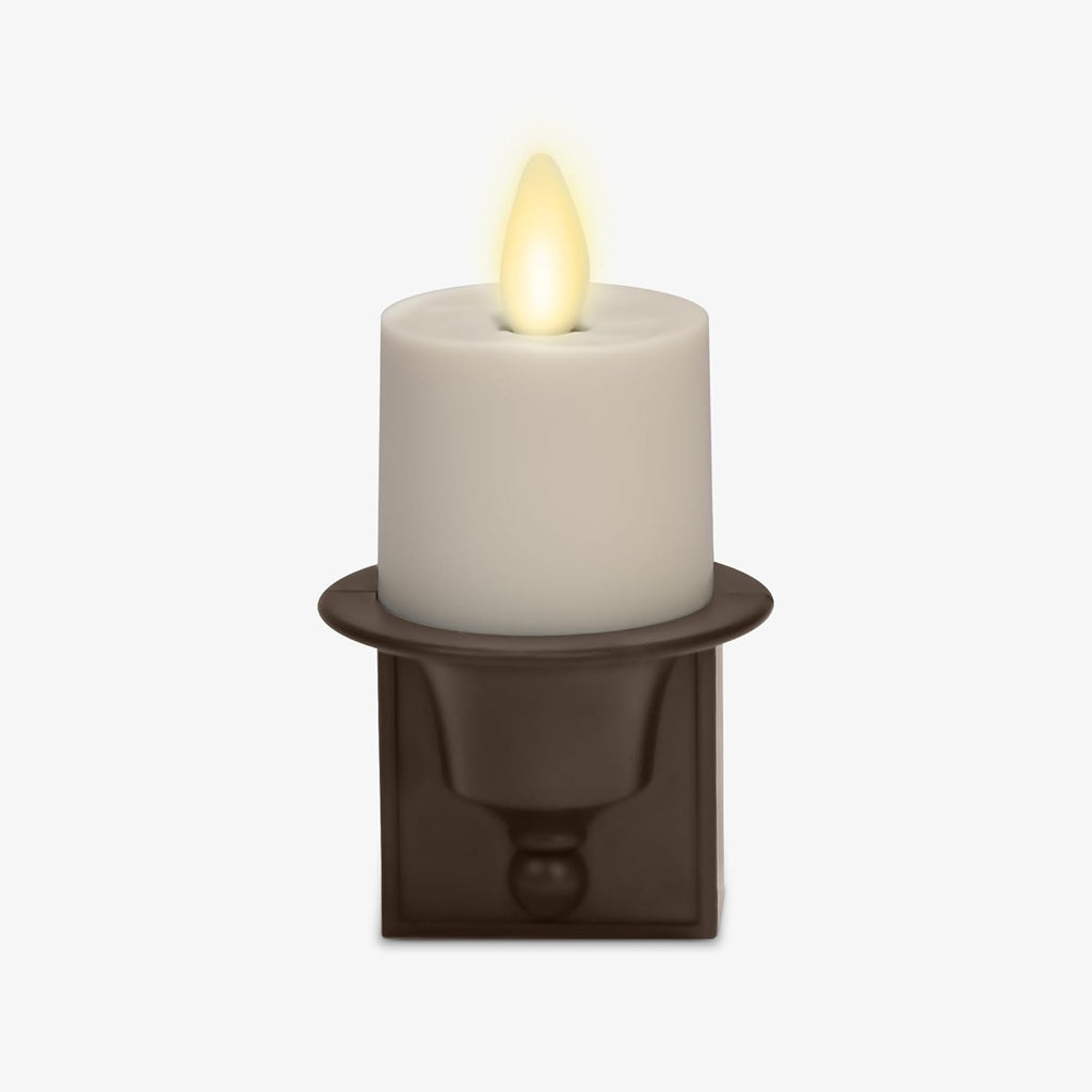 Set of 2 Flameless Candle Nightlight (Bronze) U4642