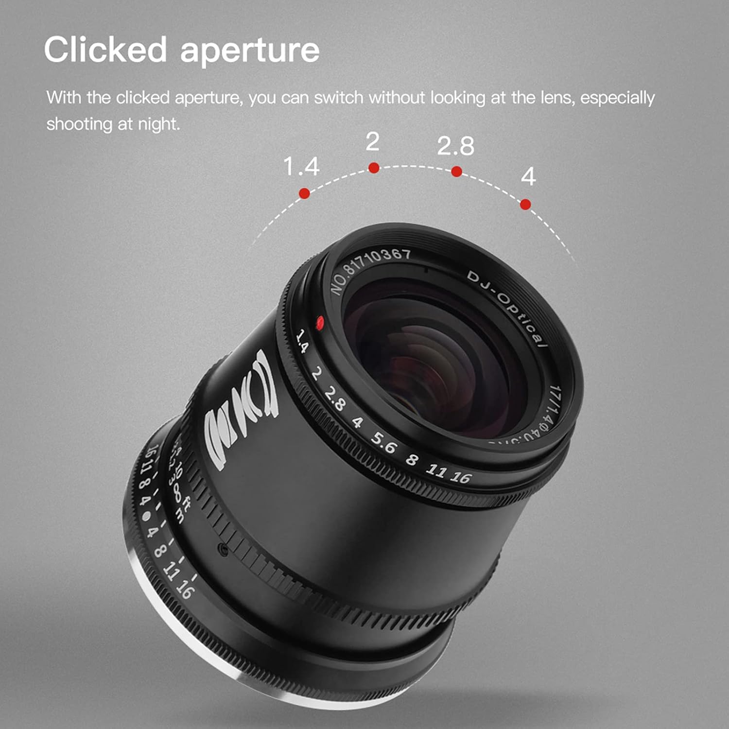17mm f1.4 APS-C Wide Angle Camera Lens R823