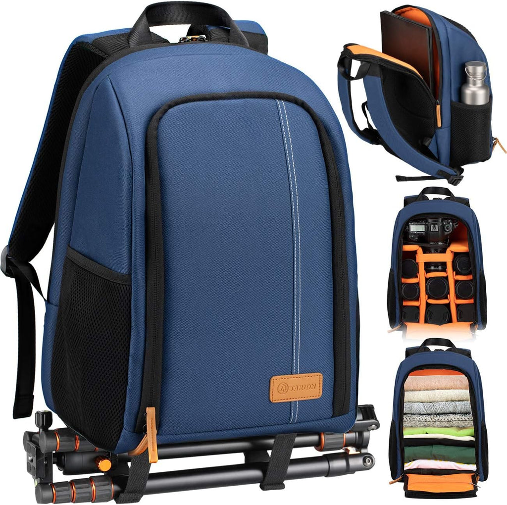 Waterproof Camera Backpack with 15 Inch Laptop Compartment W30062