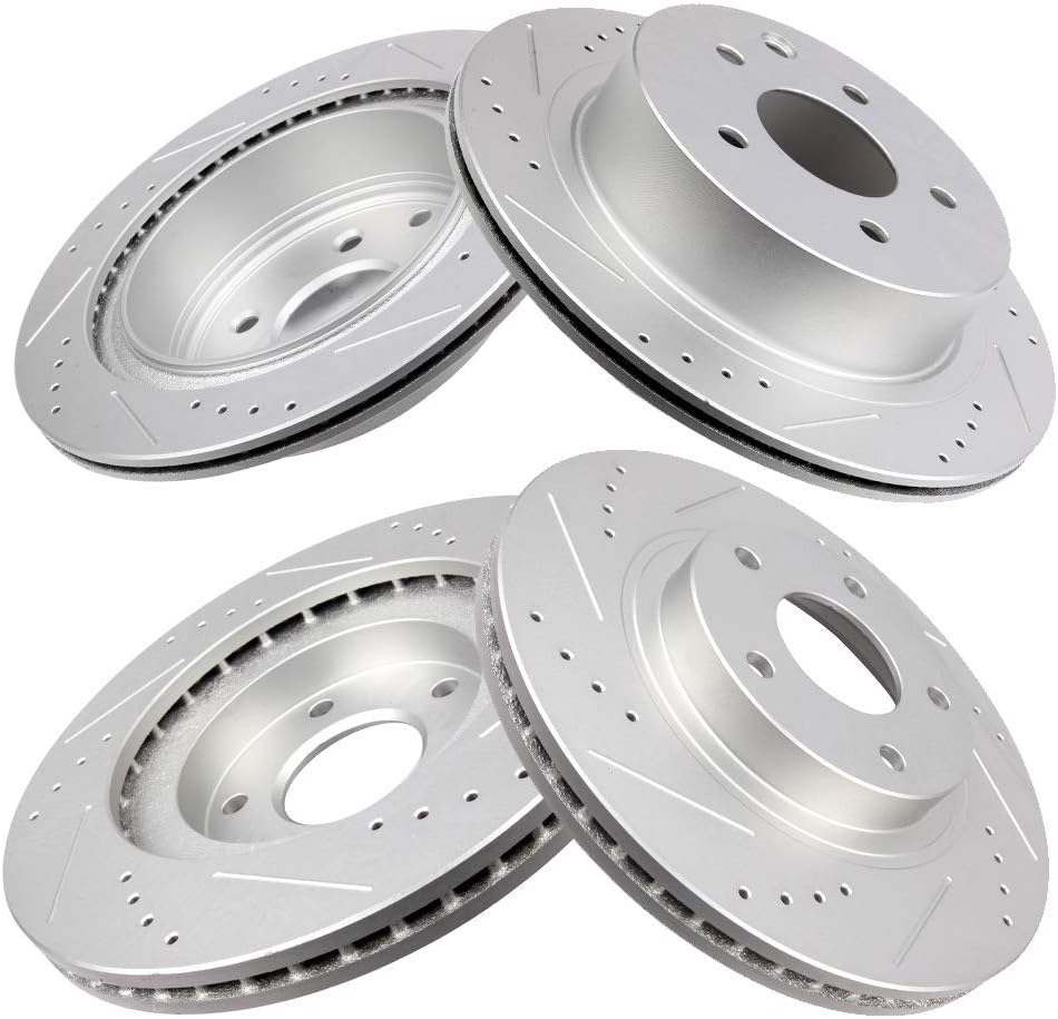 Drilled Slotted Brake Rotor O2290