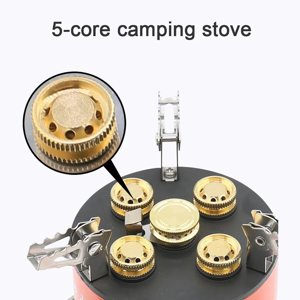 15800W Windproof Camping Stove with Storage Bag B162304