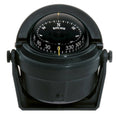 Black and White Nautical Compass with Bracket Mount H150