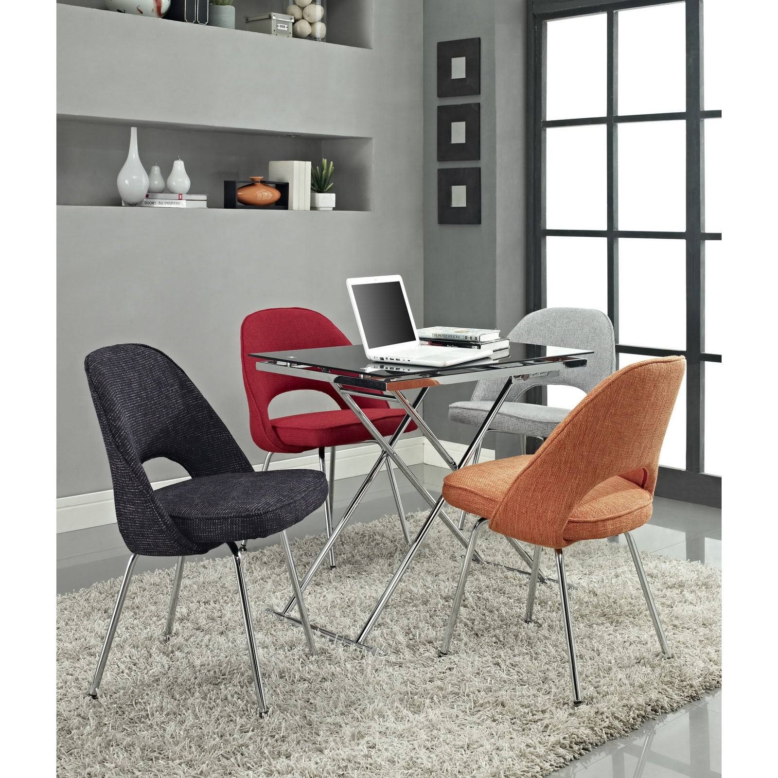 Red Dining Side Chair U9196