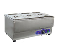 3-Pot Buffet Warmer Steam Table Food Soup Heat Canteen Kitchen Desk Type S40104