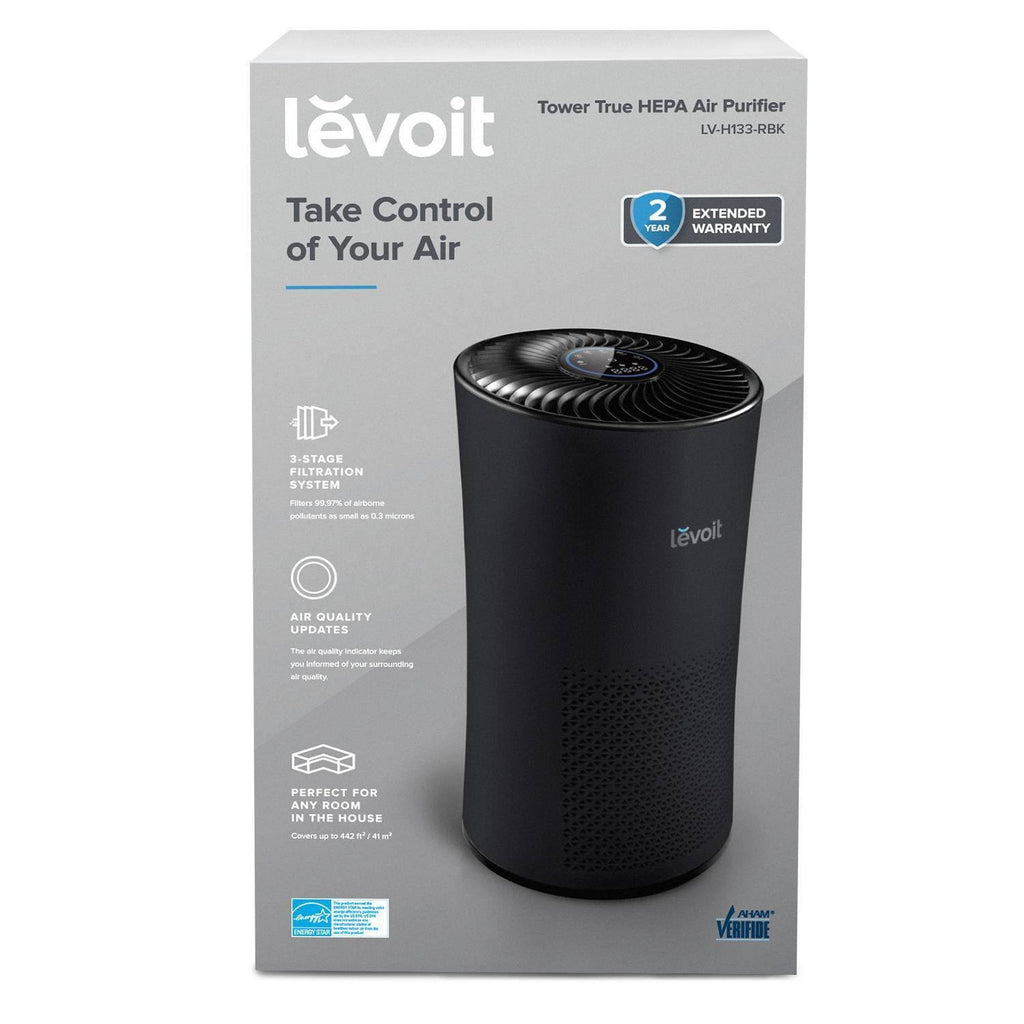 Black True HEPA Air Purifier M139772