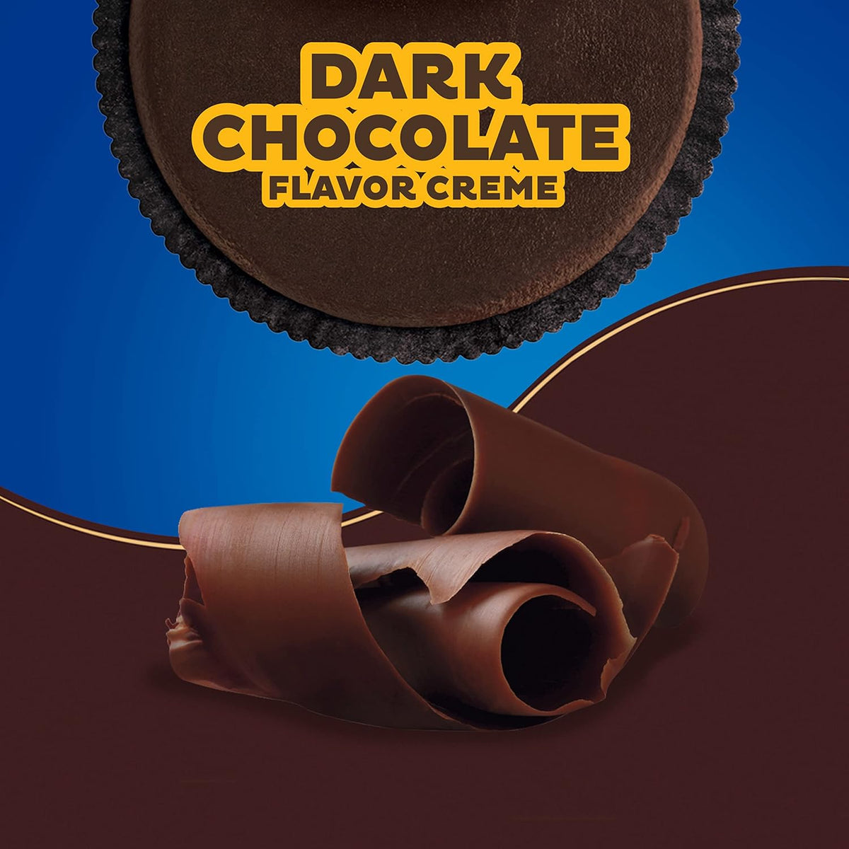 Dark Chocolate Creme Chocolate Sandwich Cookies, Family Size, 12 - 17 oz Packs D91463