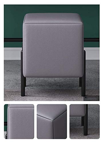 White Dressing Vanity Table with 2 Drawers, Round Mirror and Stool L24183