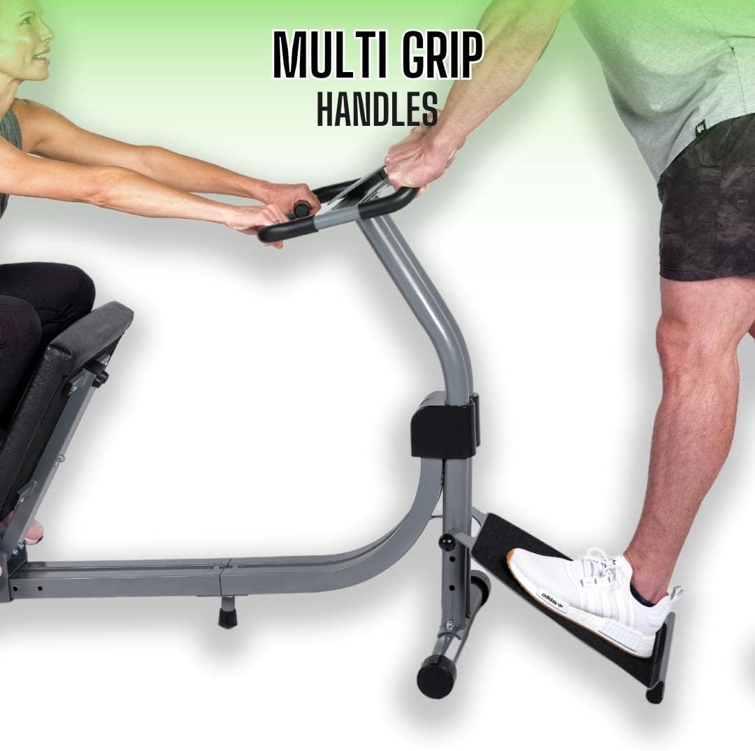 Full Body Stretching Machine with Adjustable Sliding Seat & Slant Board L172