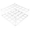 Vinyl Roll Rack Holder Storage Paper Organizer Stand Record Display Craft Tower Shelf Holes Dispenser Large Wrapping H9874