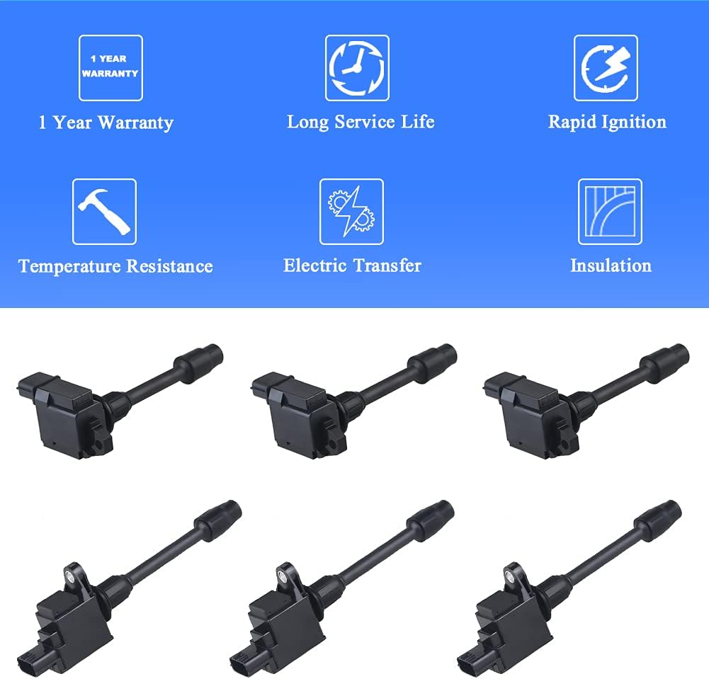 Ignition Coils Pack of 6 E86832