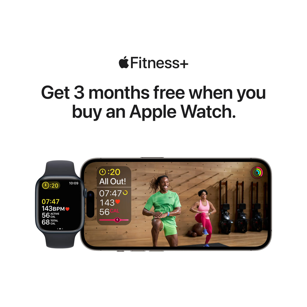 Silver Aluminum 41mm Apple Watch with White Sport Band W4200