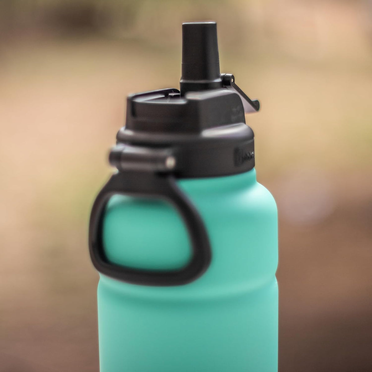 40OZ STRAW TEAL RUBB R353