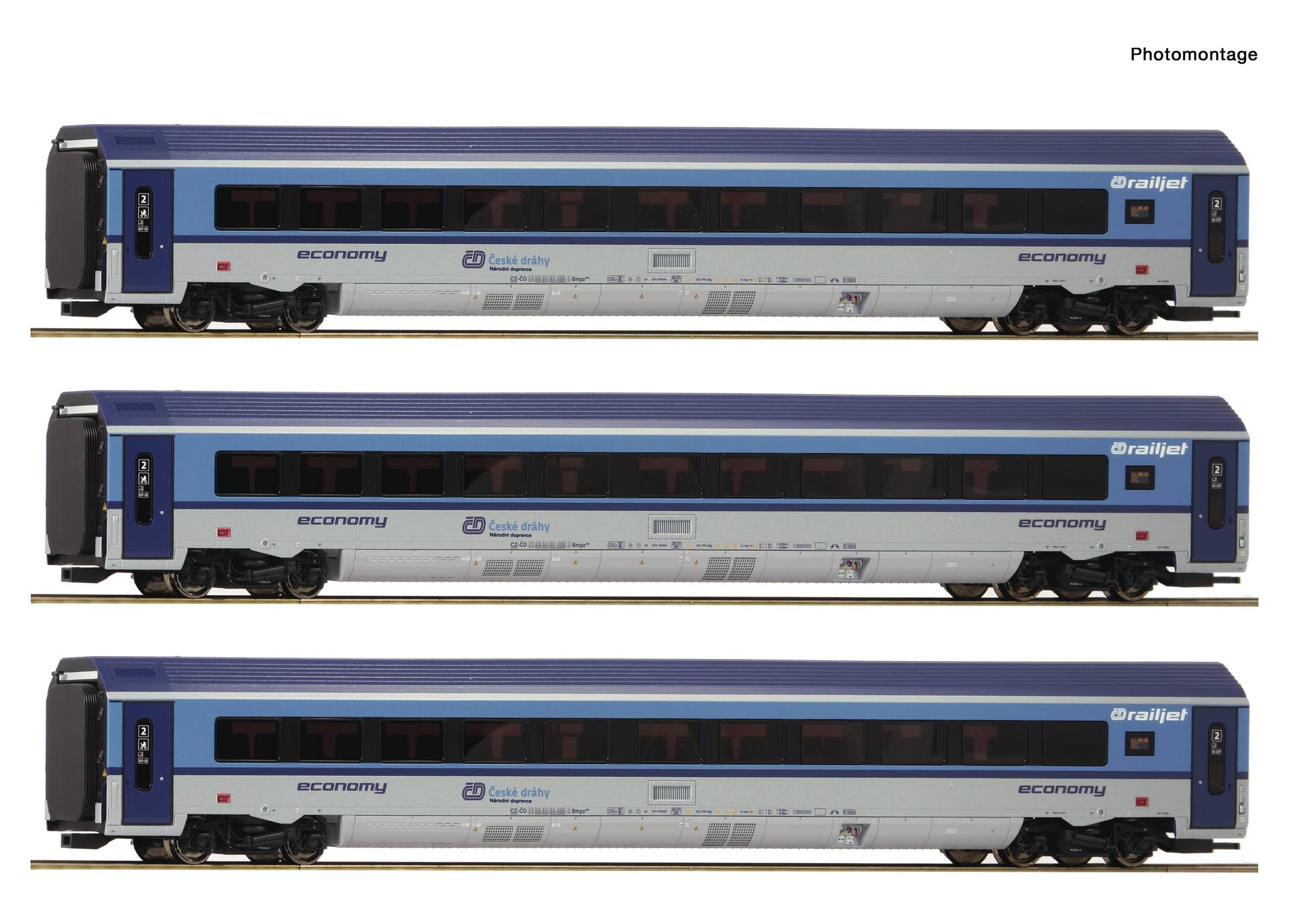 3 Piece Set Railjet Z843320