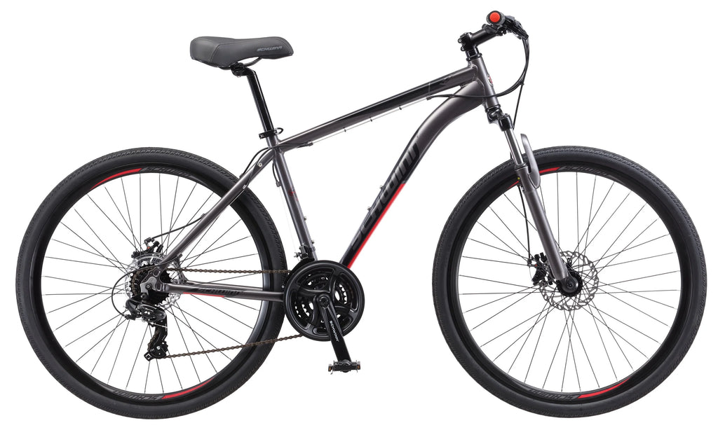 700c 21 Speed Grey Hybrid Bike L388089