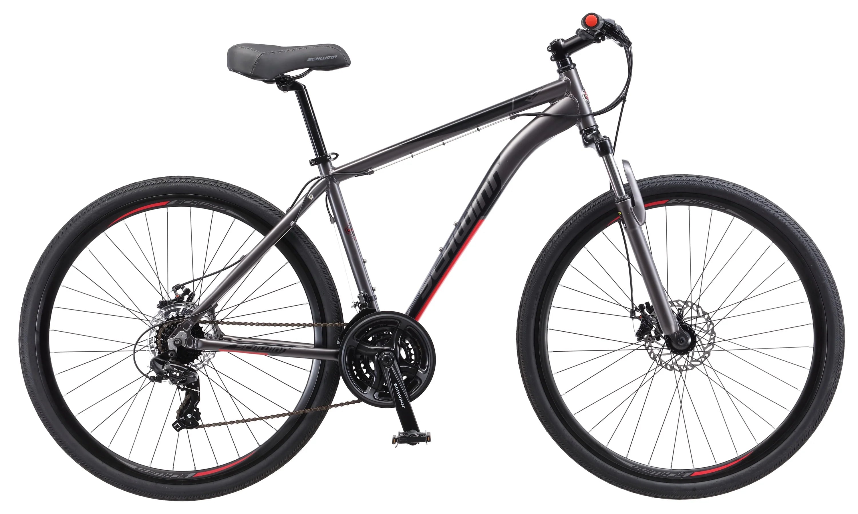 700c 21 Speed Grey Hybrid Bike L388089