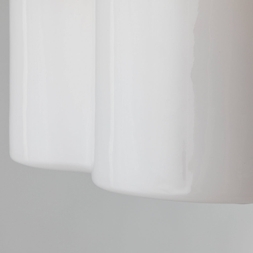 Aged Brass 2 Light Flush Mount Y712