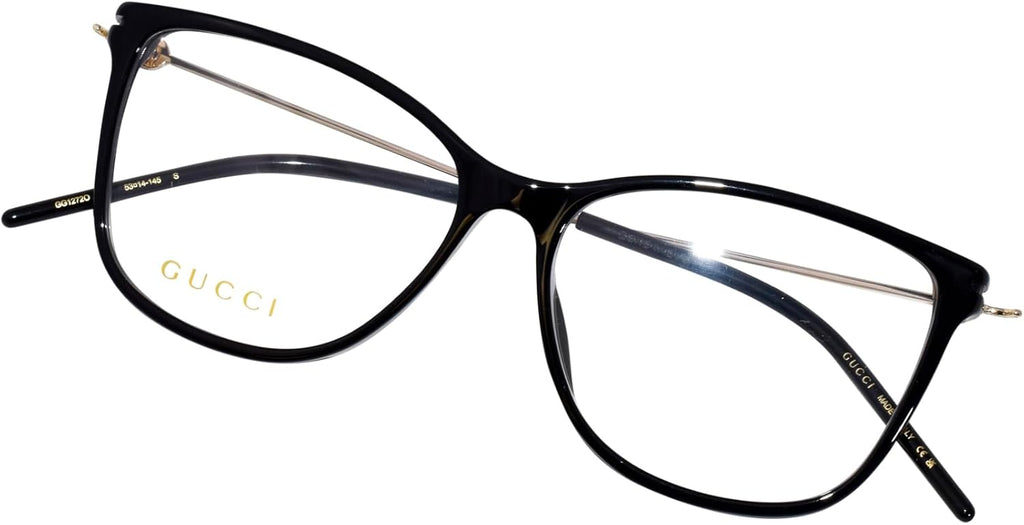 Black/Gold Full Rim Square Shape 53mm Eyeglasses X707