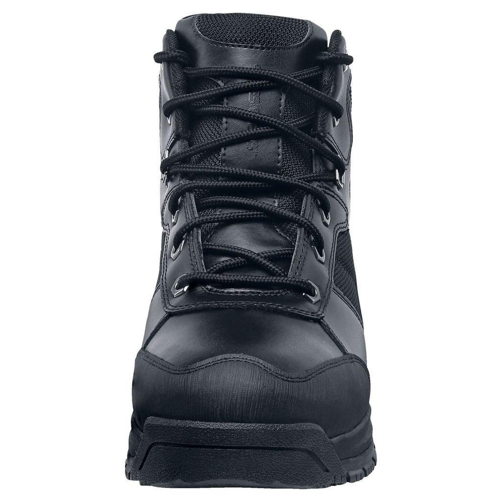 Black Slip Resistant Water Resistant Soft Toe Work Boots H250