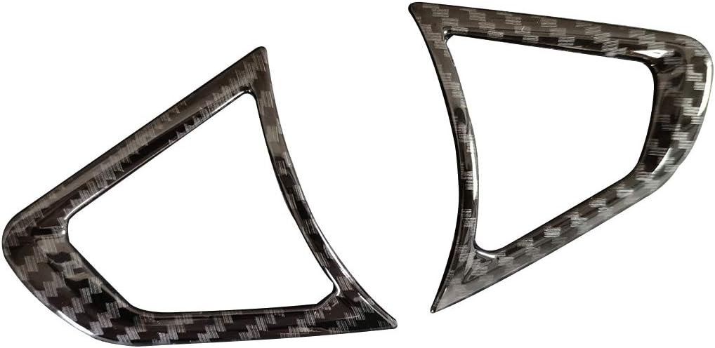 3PCS Carbon Fiber Steering Wheel Cover F13045