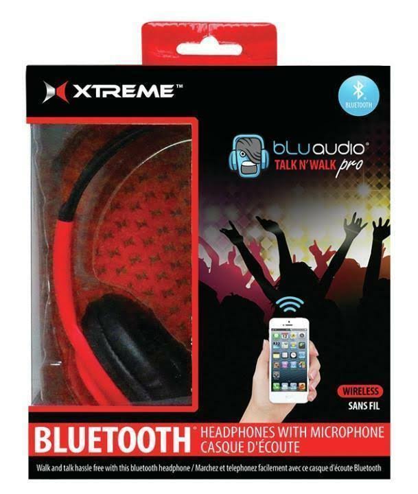 Red Bluetooth Headphones U21821