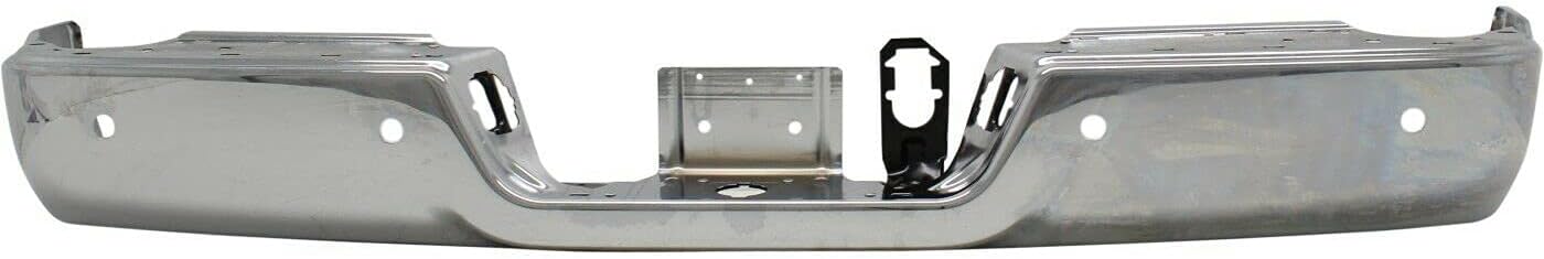 Chrome Steel Rear Bumper Face Bar Shell W191962