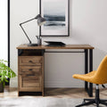 Reclaimed Barnwood 3-Drawer Writing Desk J882470