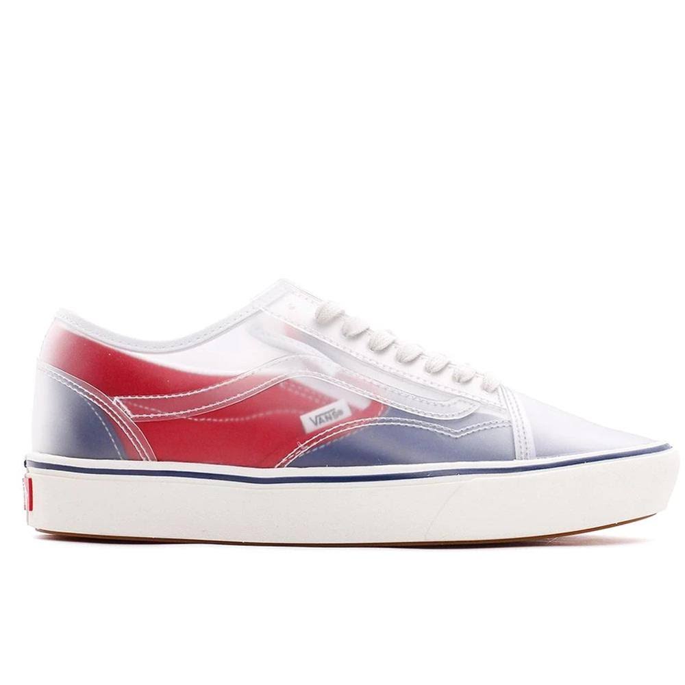 Vans Slip-Skool Canvas & True Navy / Red 10.5 G187426