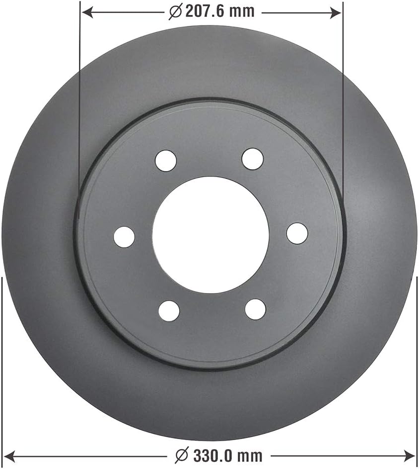 Vented Front Brake Rotor Pack of 2 G949822