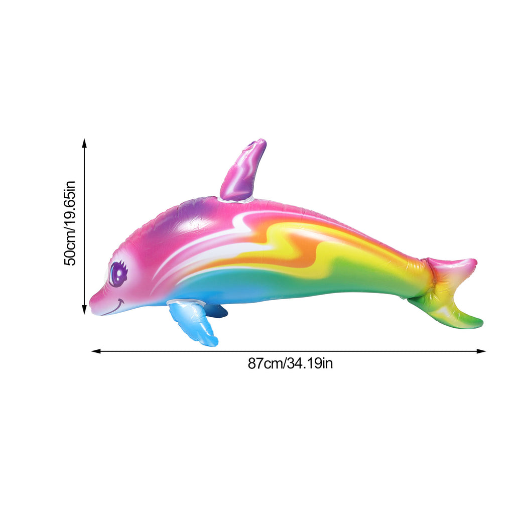 2pcs Kids Inflatable Dolphin Pool Toys D483
