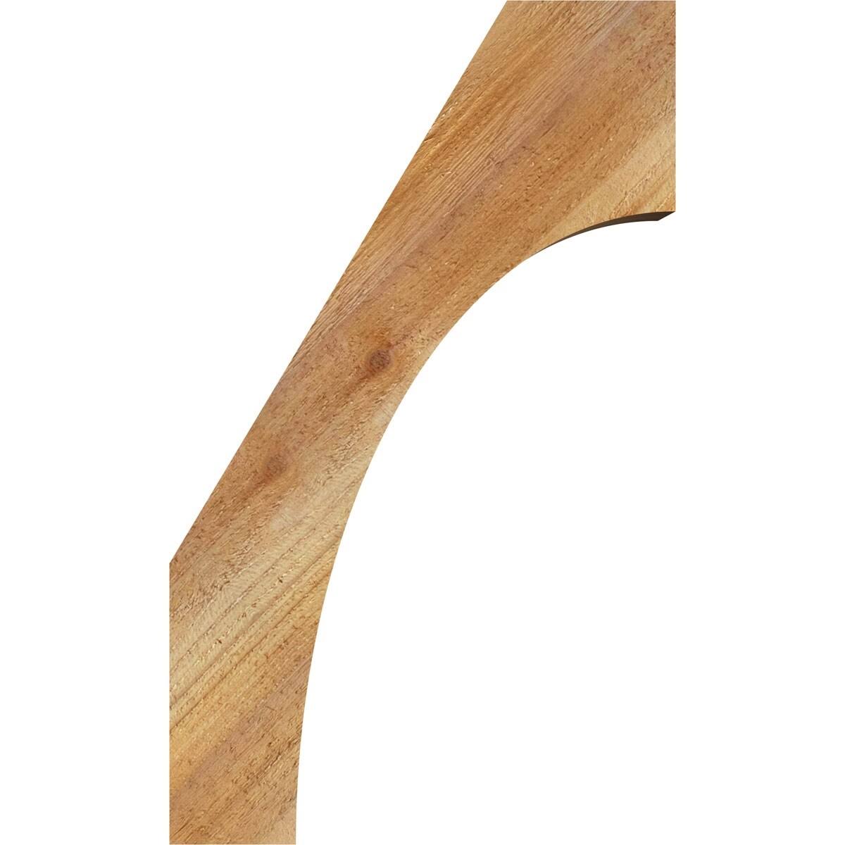 6x22W x 12x22D x 16x22H Rough Sawn Brace, Western Red Cedar D683