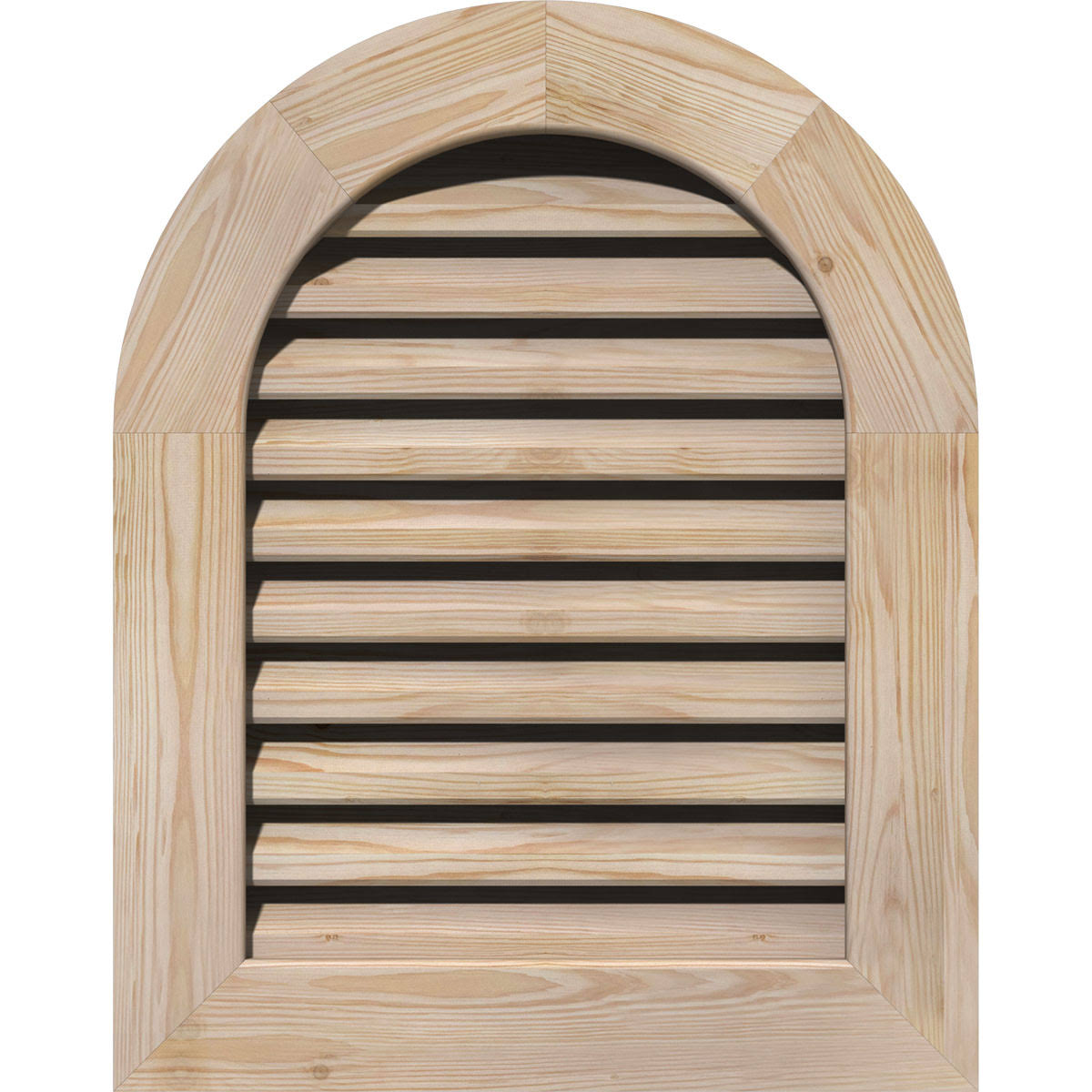 Round Top Gable Vent P7054