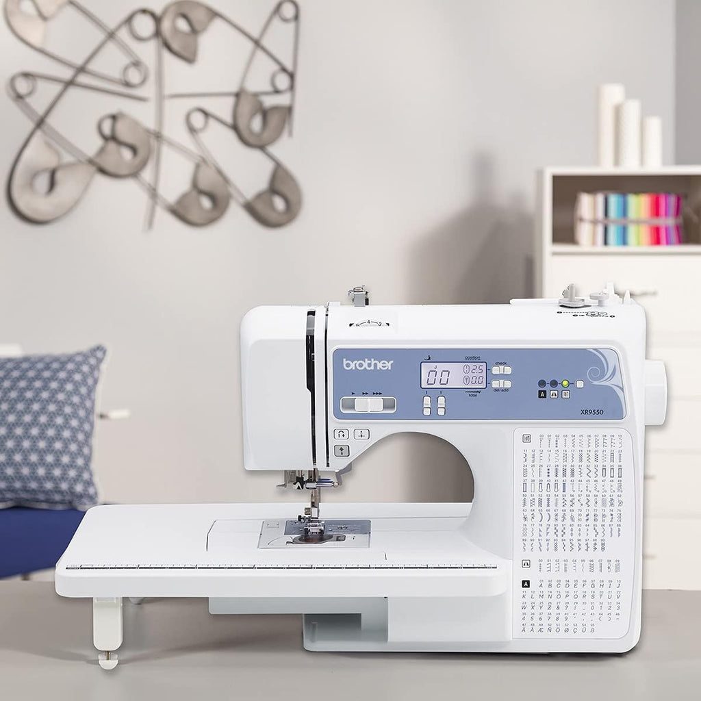 Computerized Sewing and Quilting Machine with 165 Built-in Stitches and LCD Display Y20656