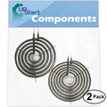 2-Pack 8 inch 6 Turns & 6 inch 5 Turns Surface Burner Elements I67189