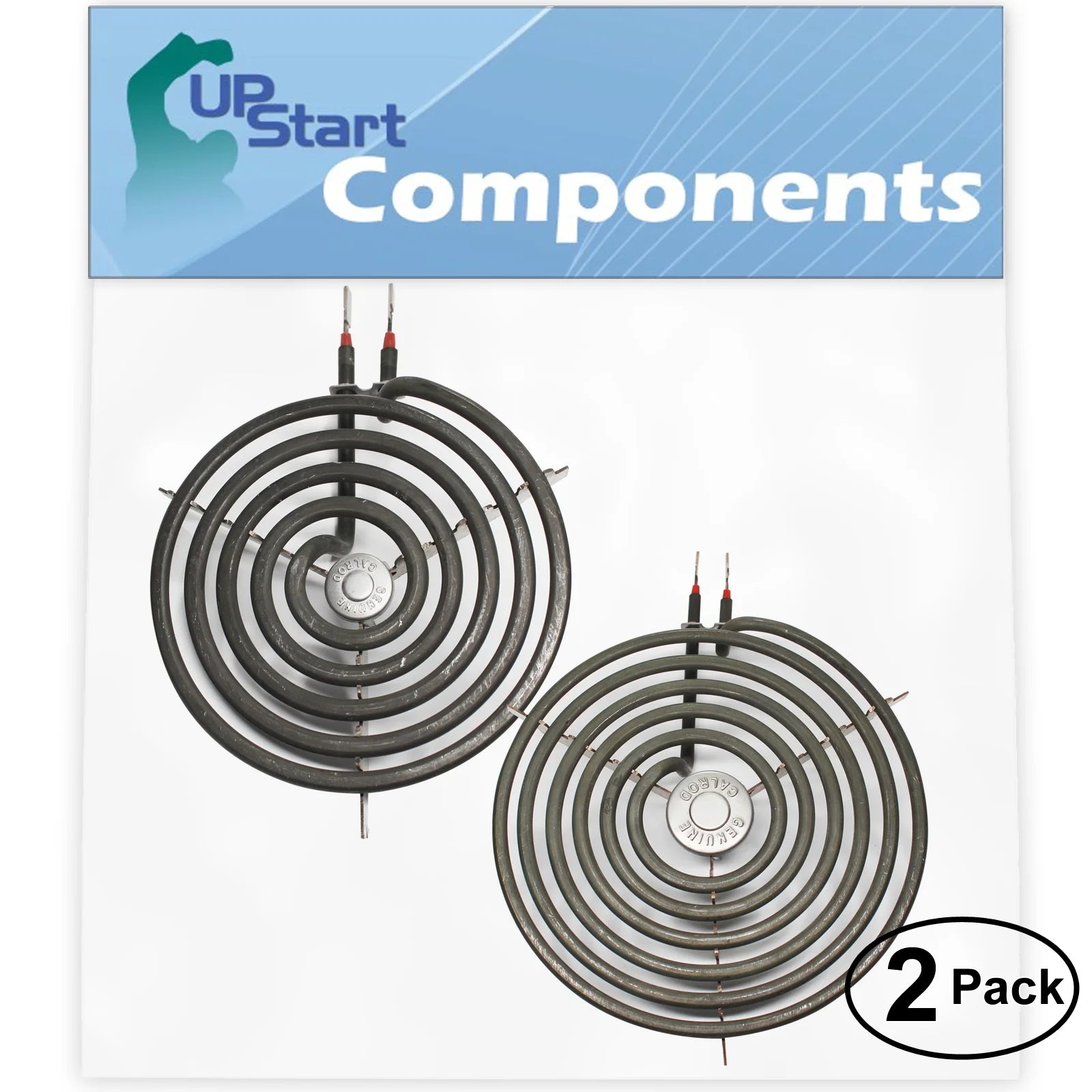2-Pack 8 inch 6 Turns & 6 inch 5 Turns Surface Burner Elements I67189