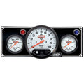 2-1 Gauge Panel with 5in Tach Black C836