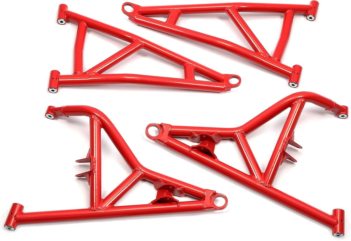 Red Front Upper & Lower A-Arms X3935