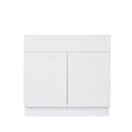Shaker Sink Base Cabinet with 2 Doors in White R117498