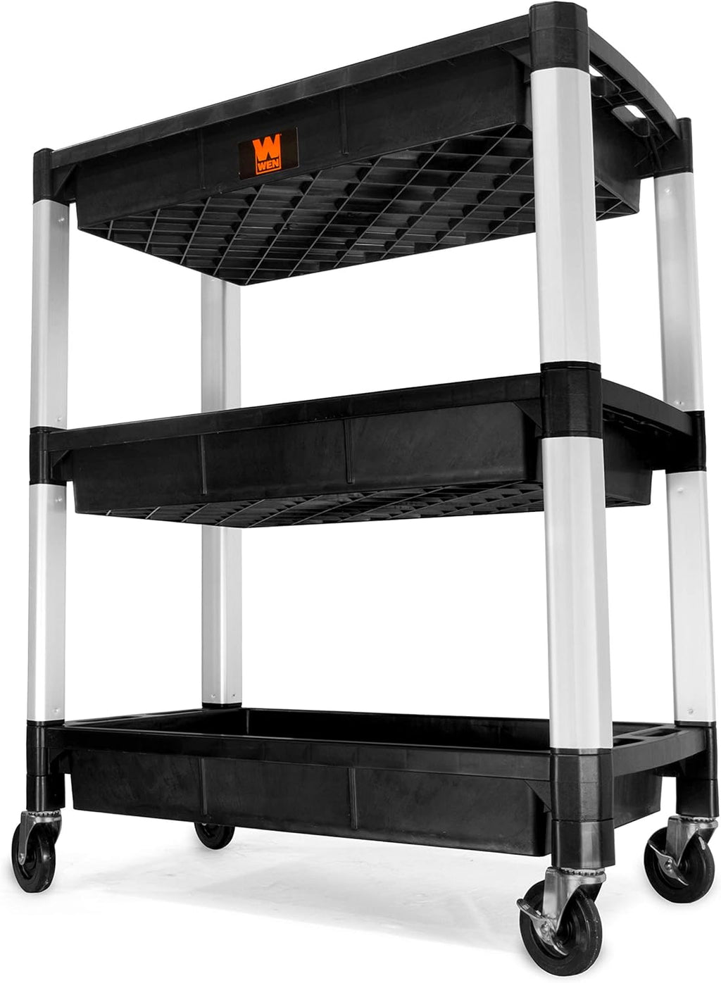 Three-Tray 300-Pound Capacity Utility Cart P40595