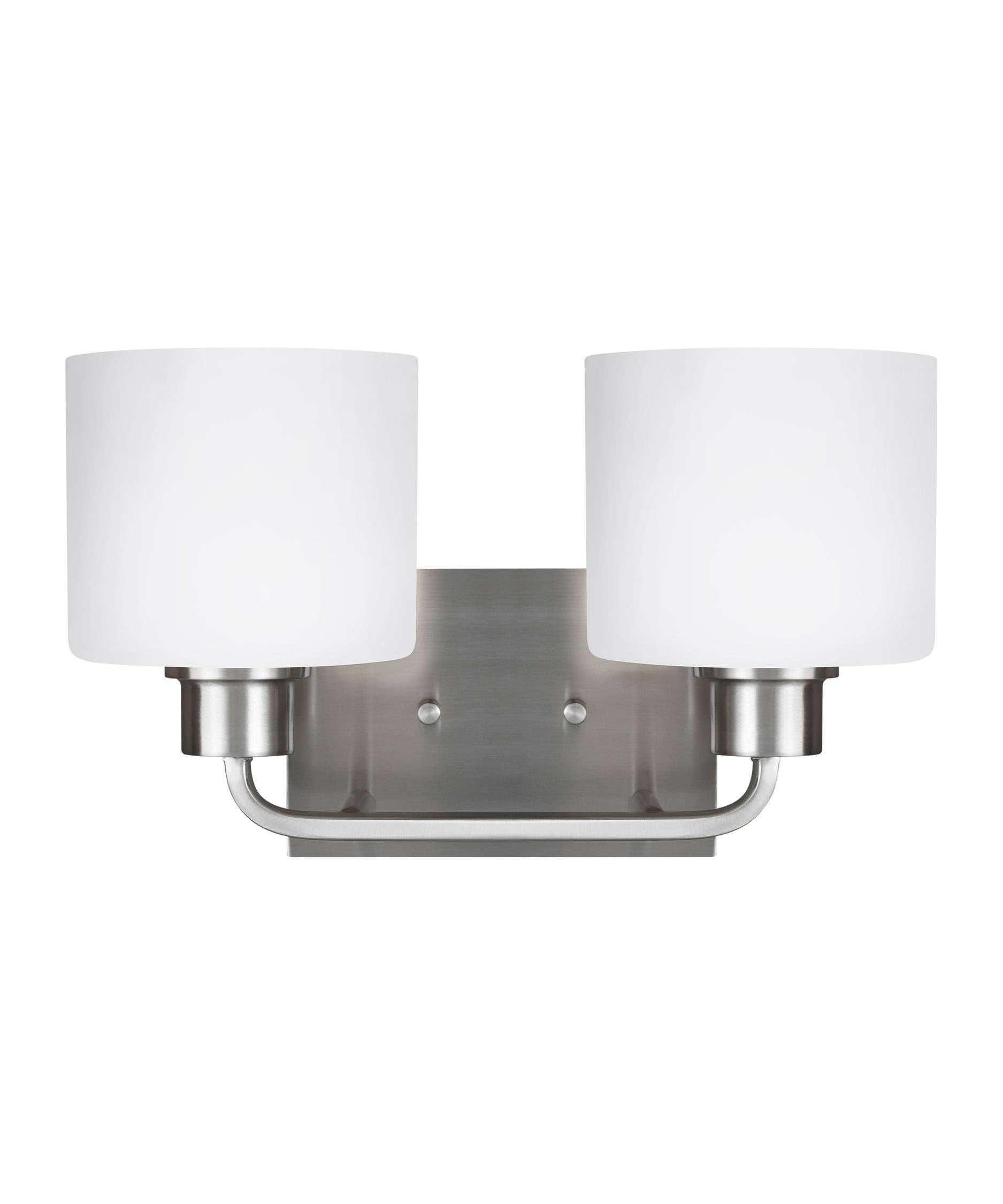 2-Light Wall/Bath Light Brushed Nickel I5650