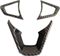 3PCS Carbon Fiber Steering Wheel Cover F13045