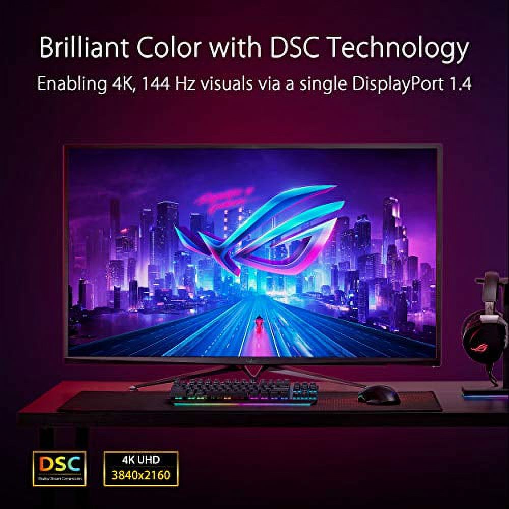 43? 4K HDR Gaming Monitor, 144Hz, G-SYNC Compatible, 1ms O223