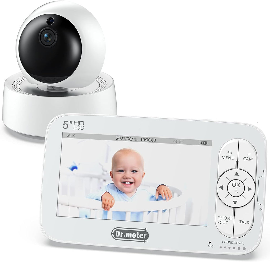 5" 720p HD Baby Monitor with 2 Cameras C5404