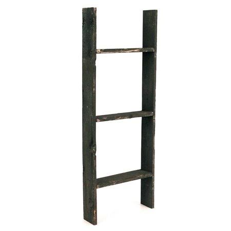 Espresso Wooden Decorative Bookcase Ladder H34070