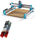 CNC Router Machine 4040-PRO with 10W Compressed Spot Laser Module Y25484