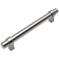 Satin Nickel Bar Cabinet Handle Pull - 4 B3367