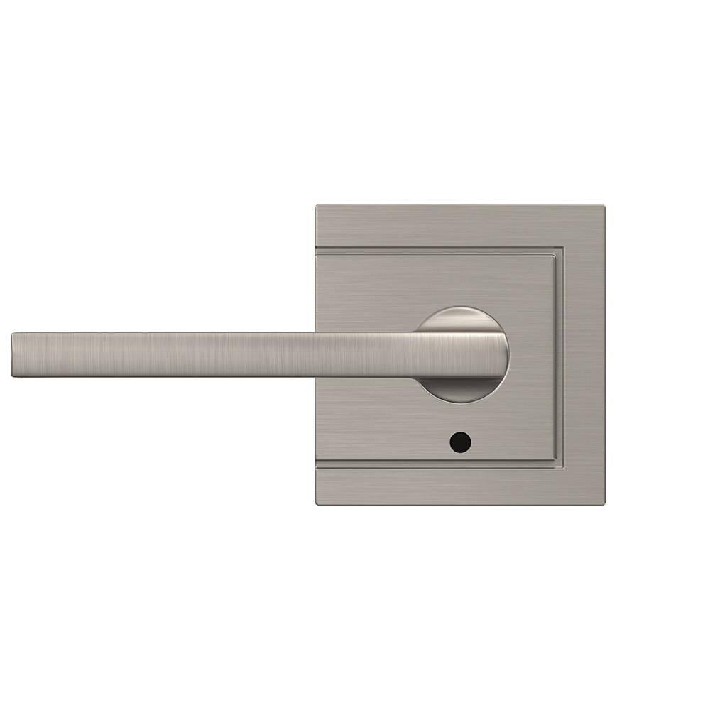 Satin Nickel Finish Passage and Privacy Lock Lever N494412