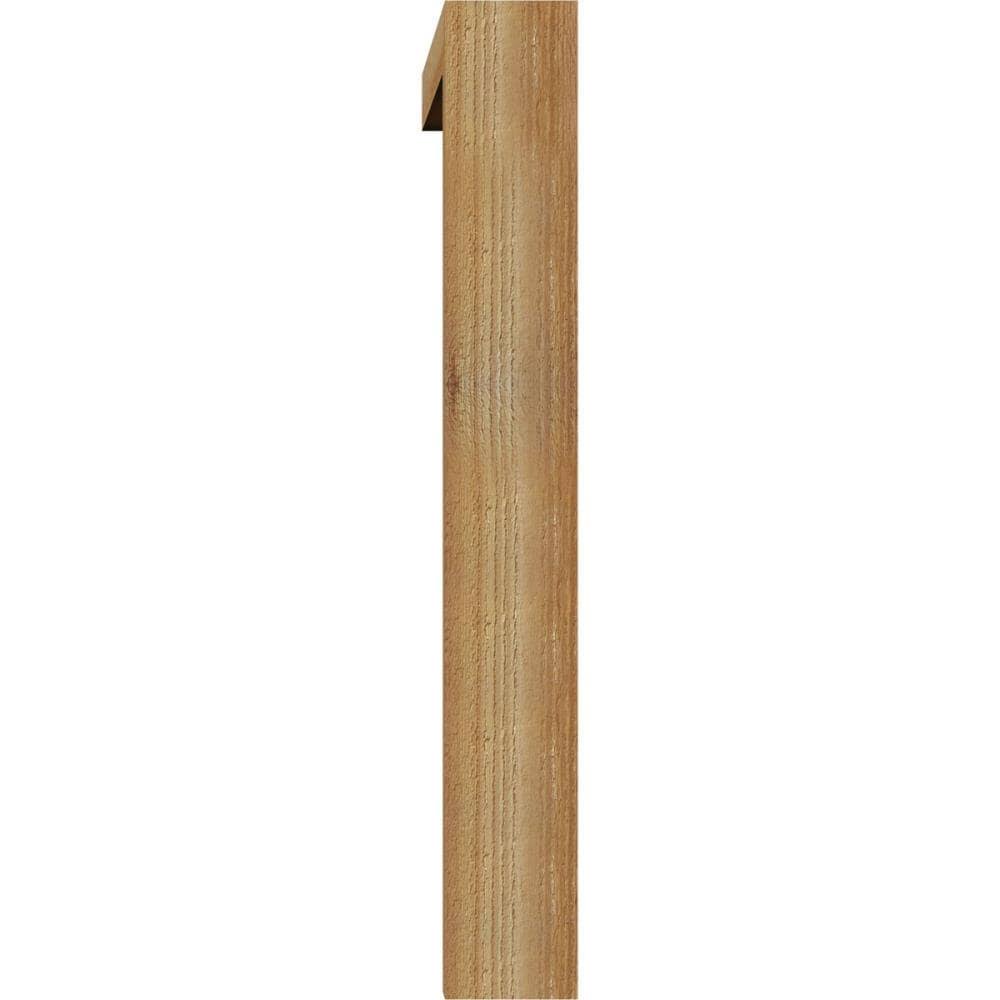 Rough Sawn Bracket with Offset Brace, Western Red Cedar V714900